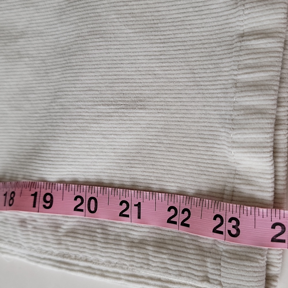 Art Class Girls Corduroy Jeans Cream Size 8 – Button Zip Closure + Pockets - Picture 12 of 13